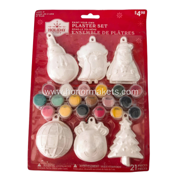 Christmas Plaster Painting Set